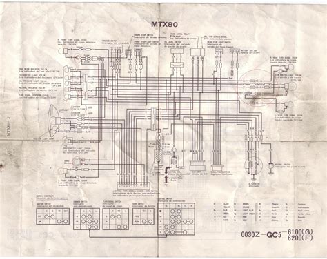 Honda MTX 80 Wiring Diagram: Master Your Bike